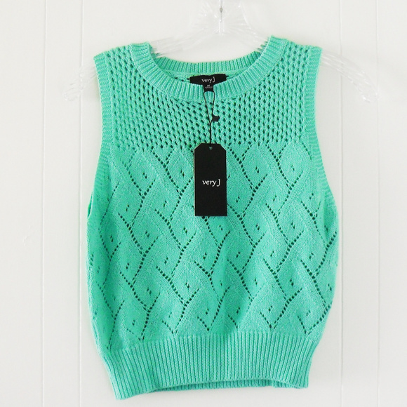 Very J Cotton Knit Top - Picture 4 of 6